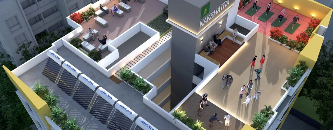 SMH Nakshatra Moshi Rooftop Amenities Image